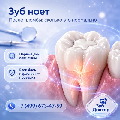 Зуб ноет после пломбы Зуб ноет после пломбы