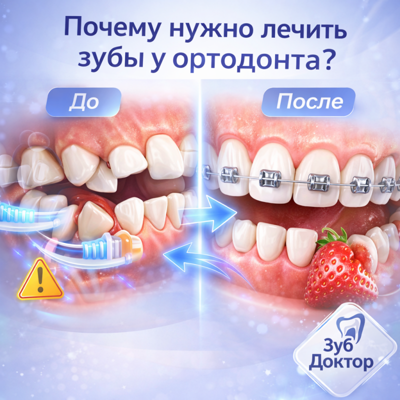 Почему нужно лечить зубы у ортодонта Почему нужно лечить зубы у ортодонта