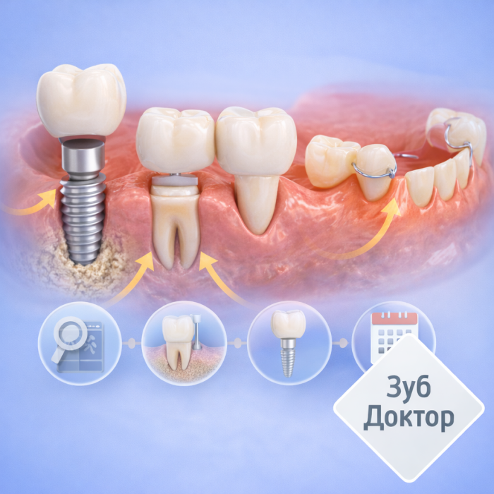 Имплантация зубов