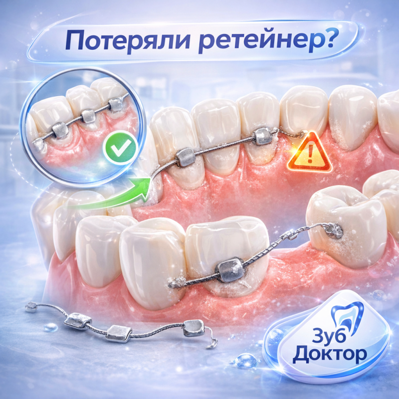 Потеряли Ретейнер Потеряли Ретейнер
