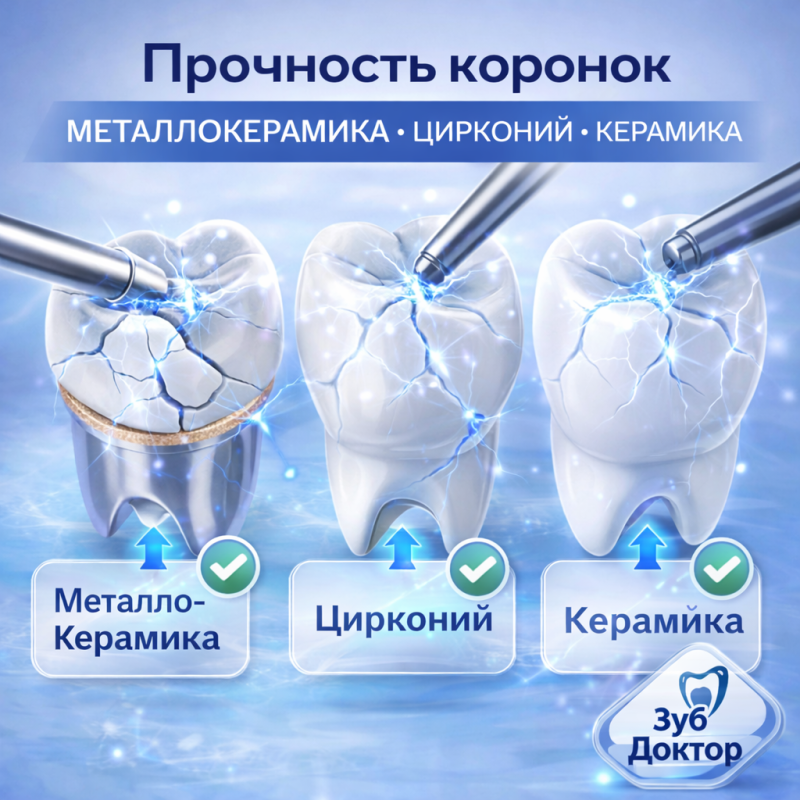 Прочность коронок: с чего начинается выбор Прочность коронок: с чего начинается выбор