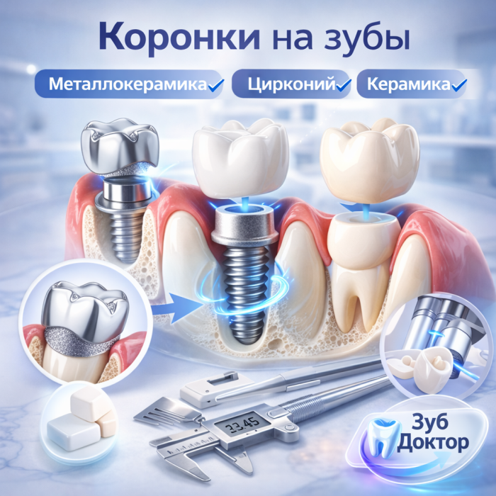 Коронки на зубы