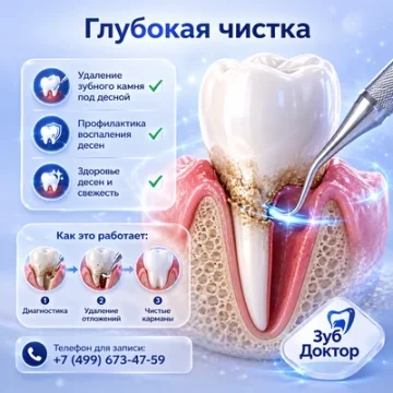 Глубокая чистка дёсен: когда обычной гигиены мало