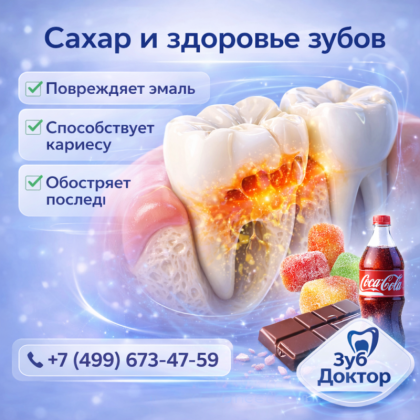 Сахар и зубы