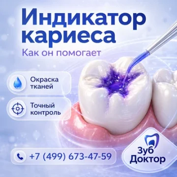Детектор кариеса: зачем врач окрашивает ткани