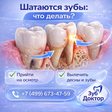 Шатаются зубы и кровит десна