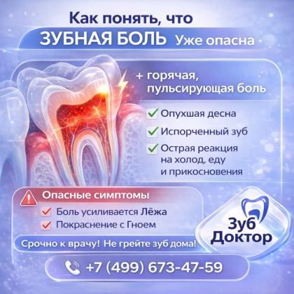 Опасная зубная боль
