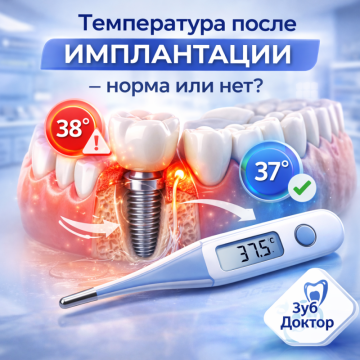 Температура после имплантации