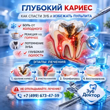 Глубокий кариес