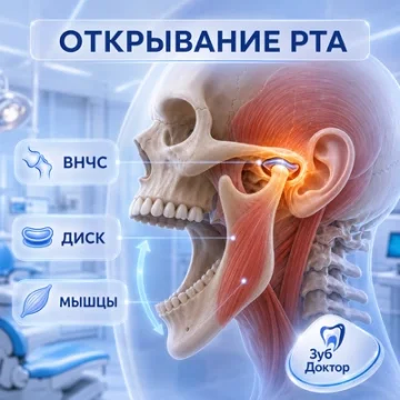 Ограничено открывание рта: когда это симптом дисфункции ВНЧС