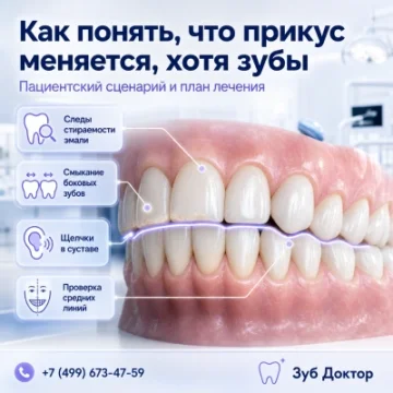 Как понять, что прикус меняется
