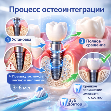 Процесс остеоинтеграции