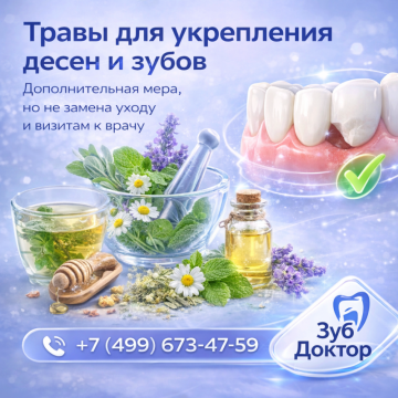 Травы для десен
