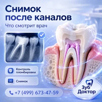 Зачем делают снимок после лечения каналов