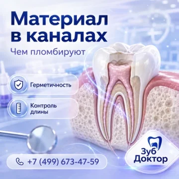 Чем пломбируют каналы зуба: что остаётся внутри