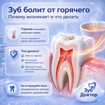 Зуб болит от горячего: почему это тревожный признак