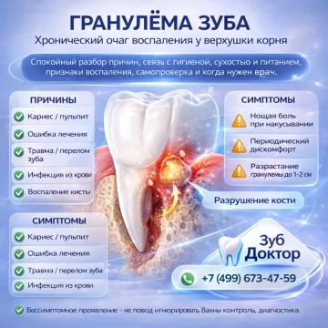 Гранулема зуба