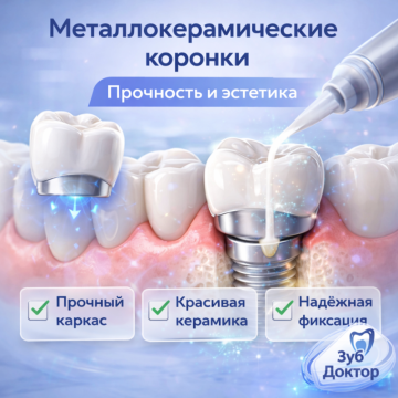 Коронки из металлокерамики