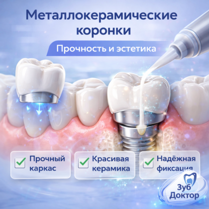 Коронки из металлокерамики