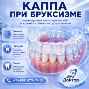 Каппа при бруксизме: когда нужна диагностика