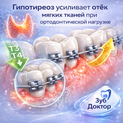 Гипотиреоз и ортодонтия