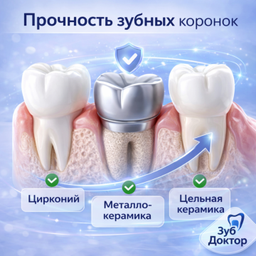 Какая коронка прочнее