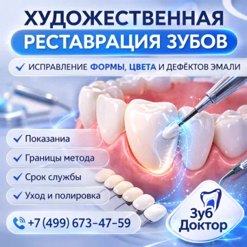 Художественная реставрация зубов