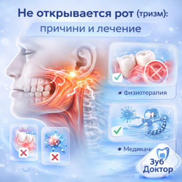 Не открывается рот
