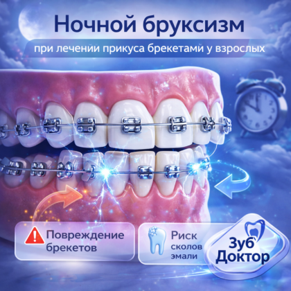 Ночной бруксизм и ортодонтия