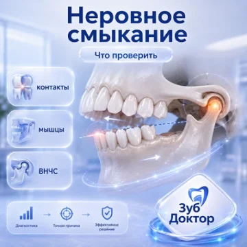 Зубы неровно смыкаются: когда нужен гнатолог