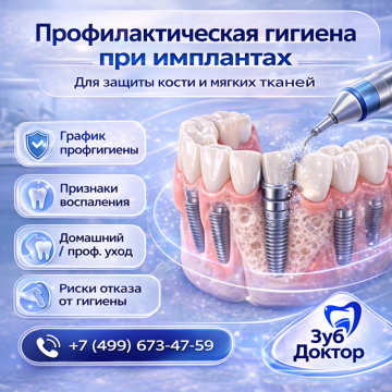 Профгигиена при имплантации