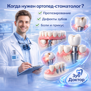 Когда нужен ортопед-стоматолог