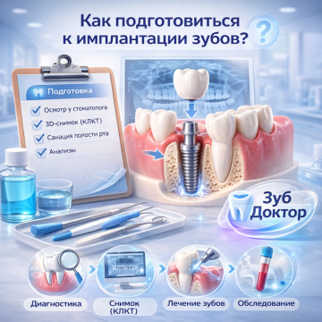 Как подготовиться к имплантации зубов?