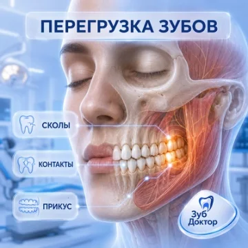 Перегрузка зубов без боли: как её видит стоматолог