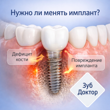Замена импланта