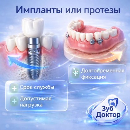 Импланты или протезы