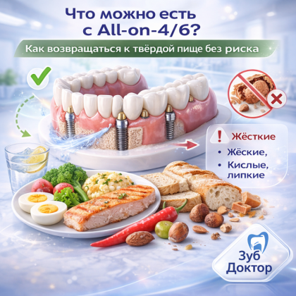 Что можно есть после All-on-4/6