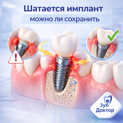 Шатается имплант