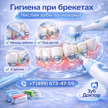 Гигиена и брекеты