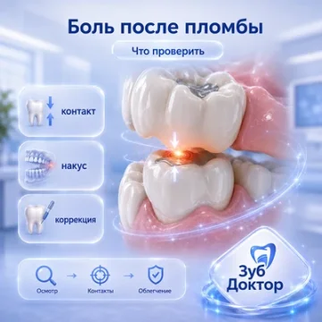 Боль после пломбы при жевании: когда дело в прикусе