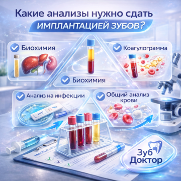 Какие анализы сдавать перед имплантацией?