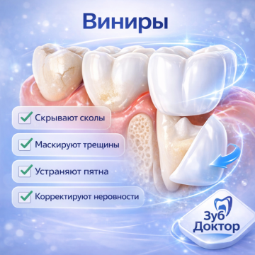 Подробный разбор виниров