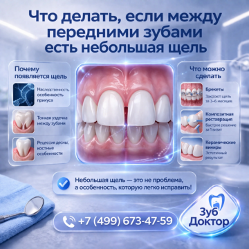 Щель между зубами