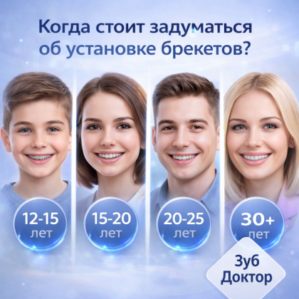 Когда ставить брекеты: советы ортодонта
