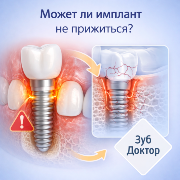 Имплант может не прижиться: насколько это вероятно