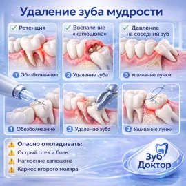 Удаление зуба мудрости