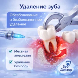 Зуб удаление