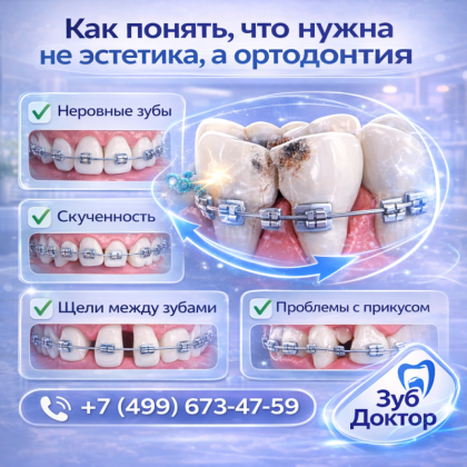 Ортодонтия или эстетика