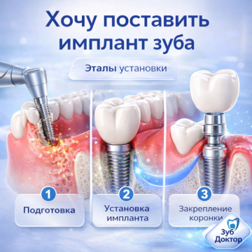 Хочу поставить имплант зуба