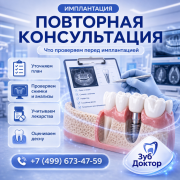 Как проходит повторная консультация перед операцией